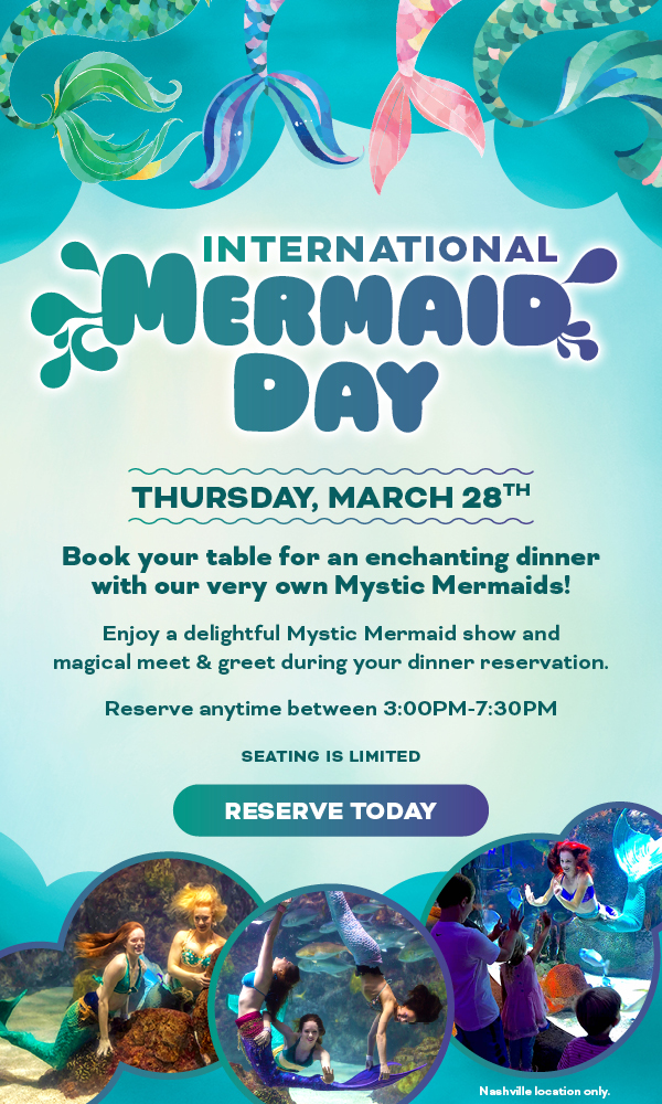 Mermaids Day. Reserve now.