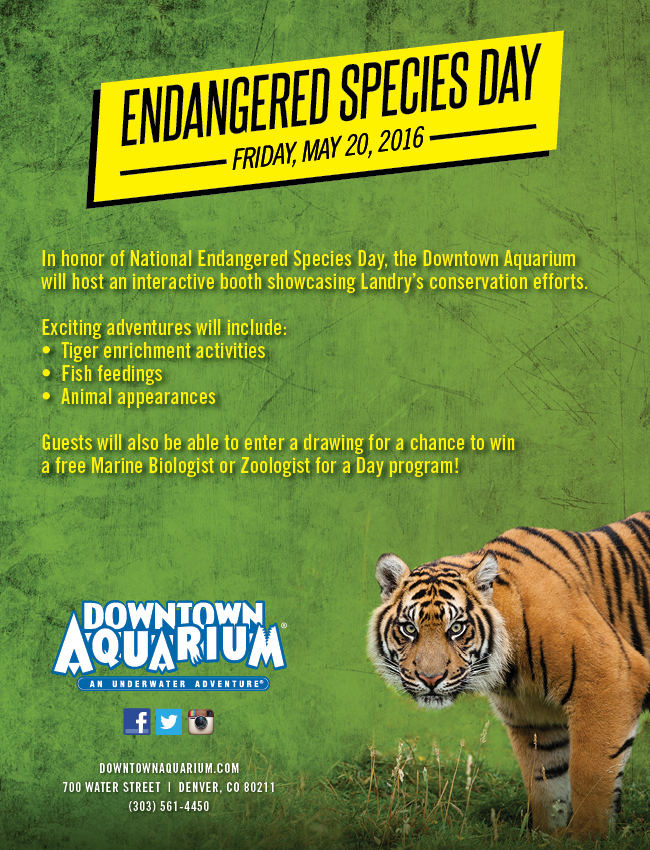 Endangered species promotion