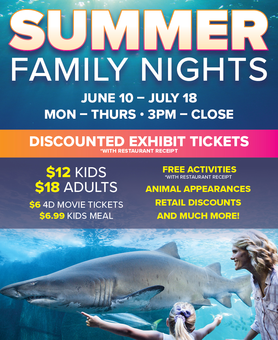 Summer Family Night - The Downtown Aquarium Denver