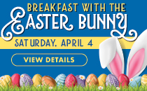 Breakfast with Easter Bunny