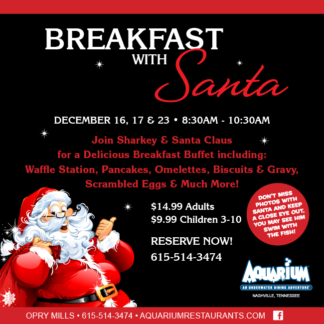 Breakfast with Santa - Reserve Now!