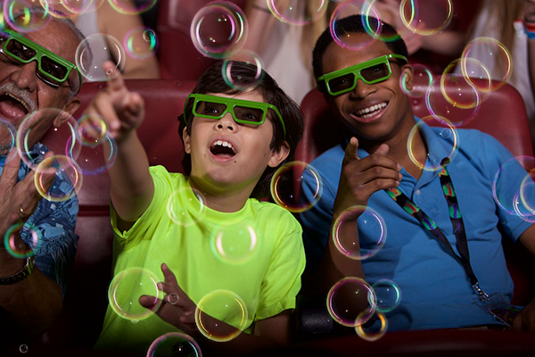 At the movies