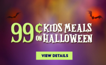 99 Cent Kids Meal Halloween