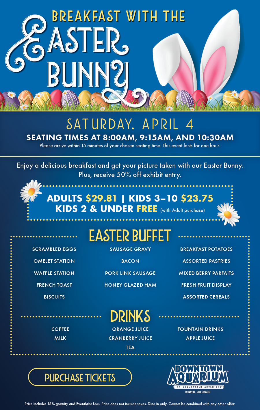 Breakfast with the Easter Bunny