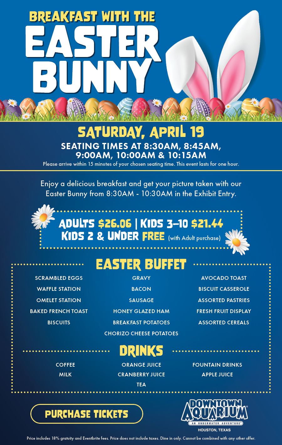 Breakfast with the Easter Bunny