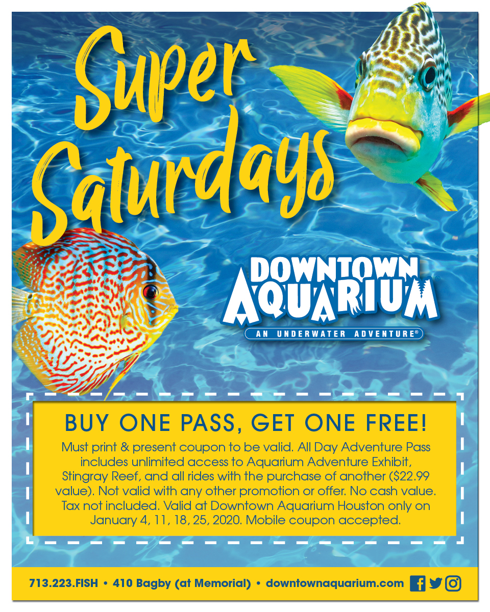 Super Saturday's at Downtown Aquarium Houston