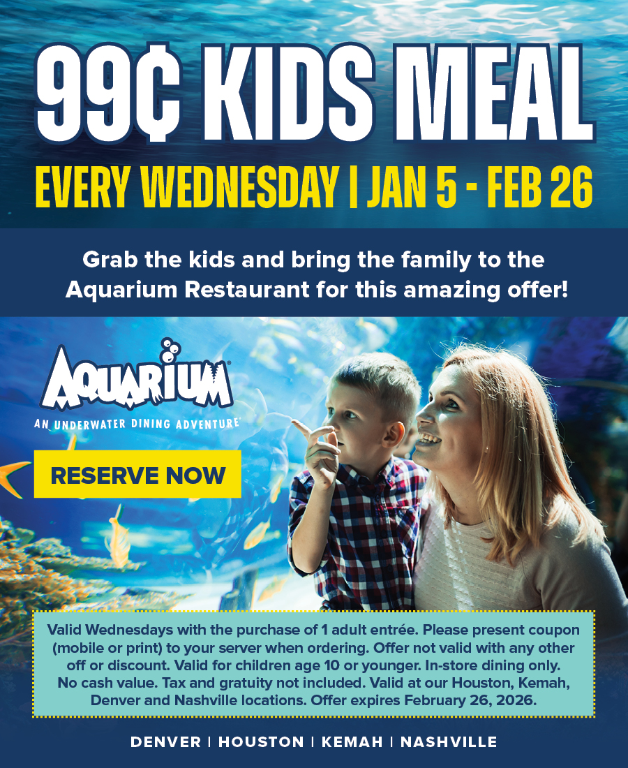 99 Cent Kids Meal  - The Aquarium