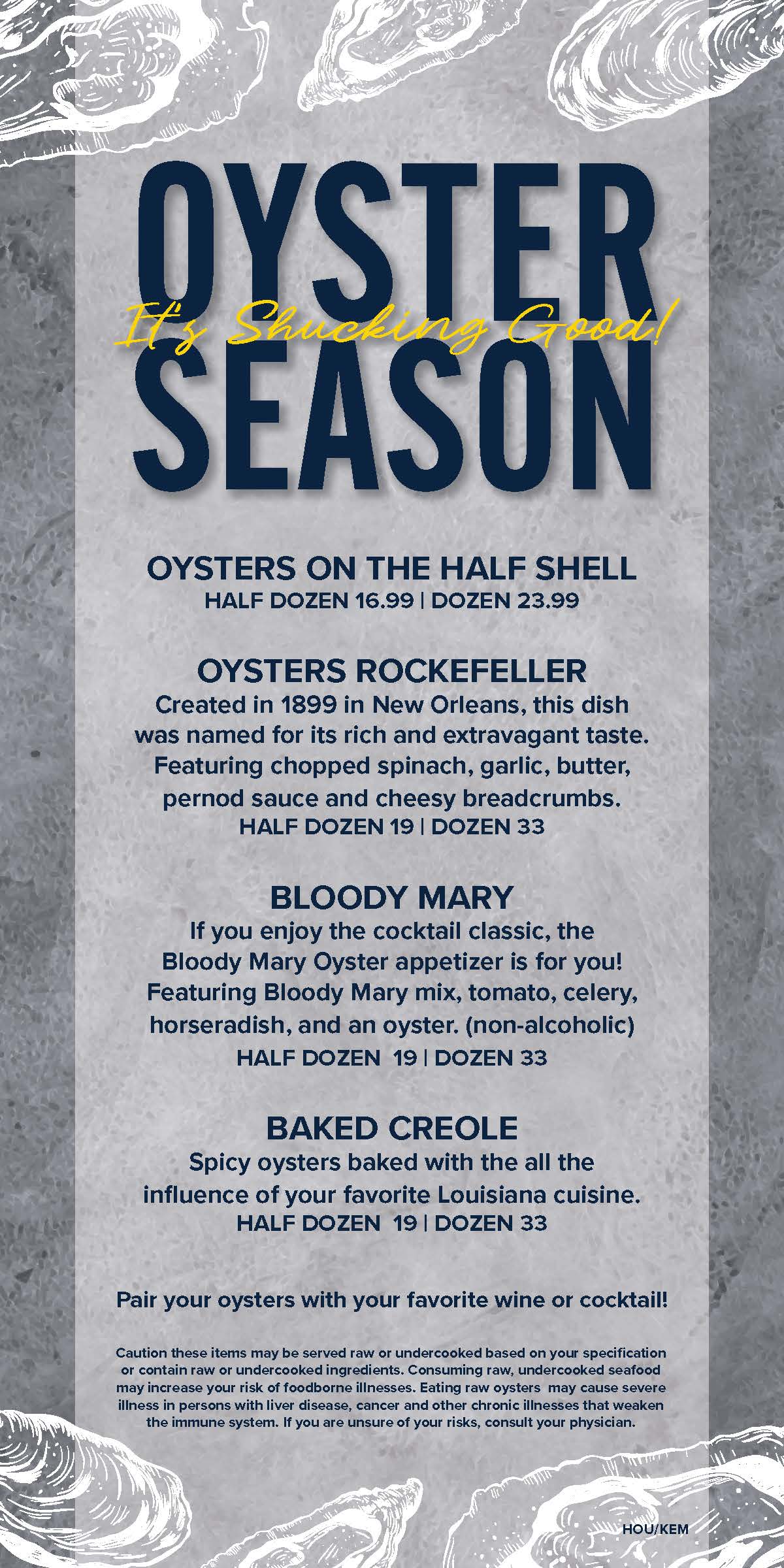 Oyster Season Promo